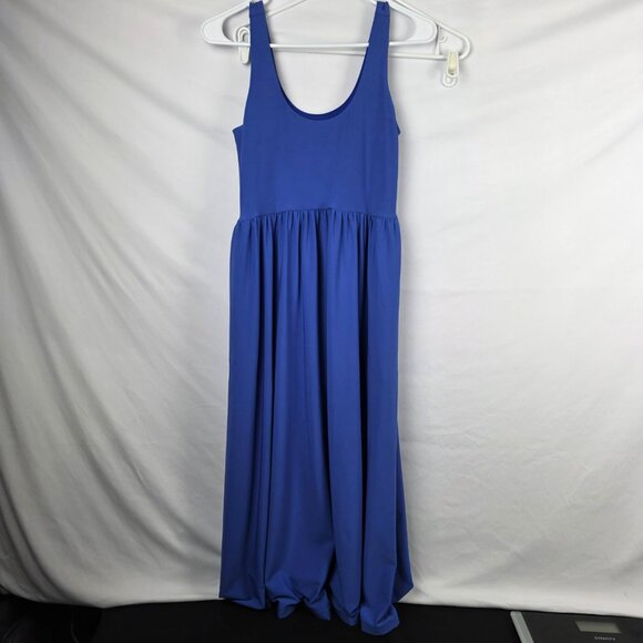 Simply Vera Vera Wang Casual Blue Sleeveless Sundress - Picture 2 of 4